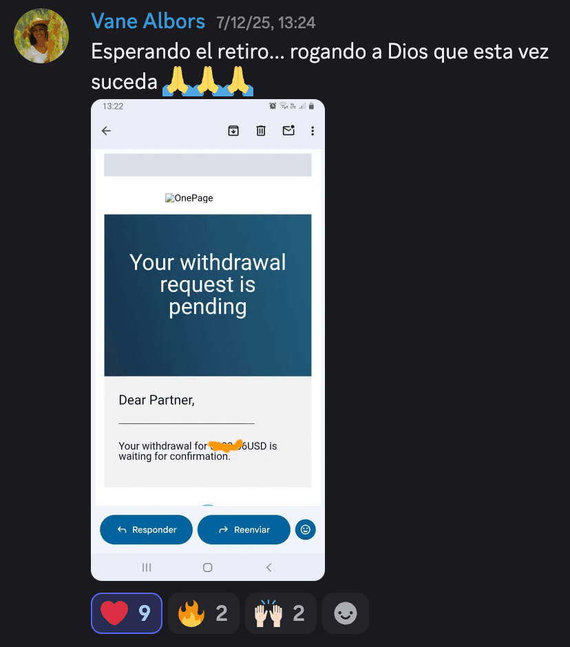 Retiro de un estudiante de Kairos (2)